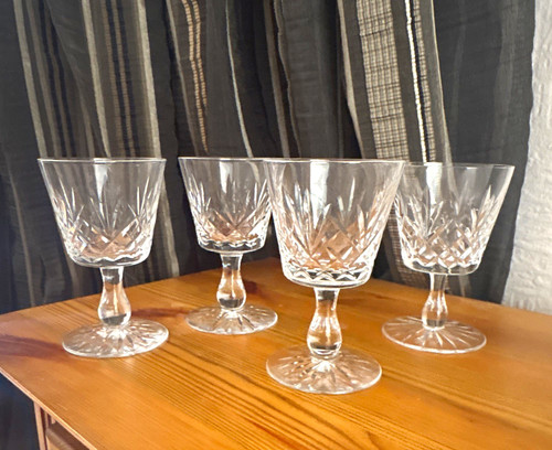 Edinburgh crystal set 4 - set, of