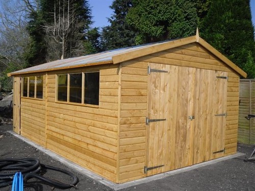 Timber garages car storage - car, |