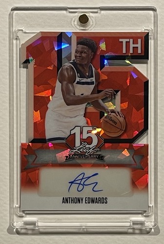 2025 leaf anthony edwards - 1/1,