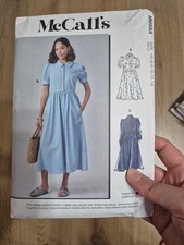 McCalls M8553 Zip Dress Sewing