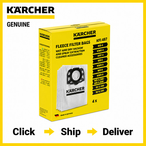Vacuum bags for - bags, karcher