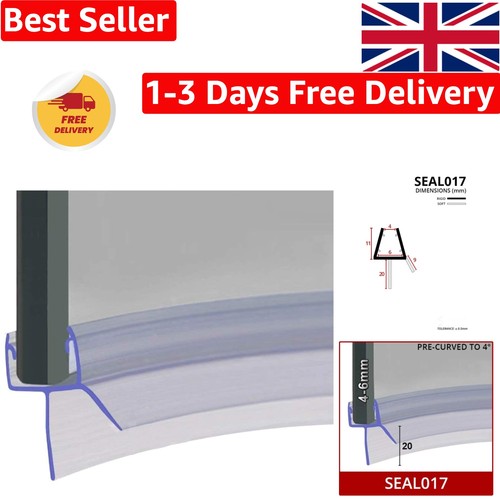 Pre curved shower - seal, |