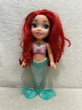 Disney Ariel doll with light up snow globe tail and sounds Little mermaid