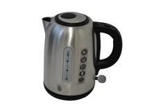 Russell Hobbs Groove Black Kettle Limescale Filter Fast Boil 1.7Lt 3Kw