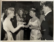 Royal Film Performance photos 1957-69: set of 8 10" x 8" black and white prints