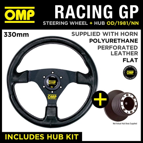 Omp racing 330mm steering - omp, gp