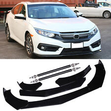 Gloss Black Front Bumper Lip