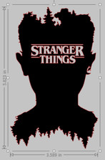 Stranger Things sticker vinyl