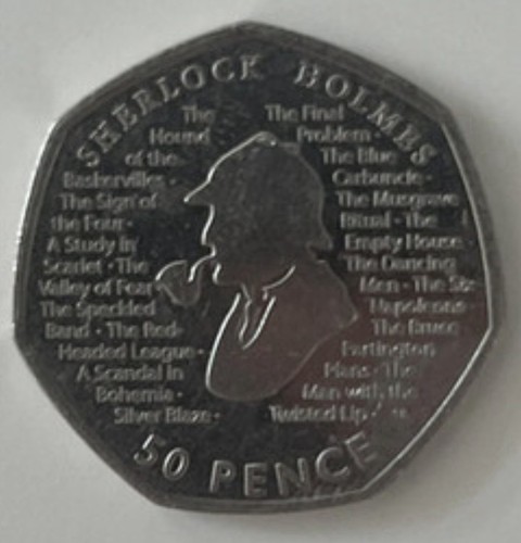 Sherlock holmes 50p fifty - holmes,