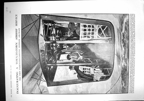 Old 1910 airship passenger - old,