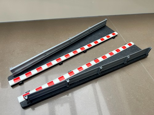 Scalextric straight lead - 2x, lead-in
