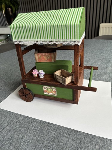 Dolls house market stall - dolls,