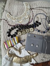 Selection Of Costume Jewellery Mint Velet, M&S, Coast