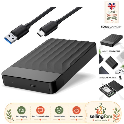 Durable 500gb usb external - 500gb,