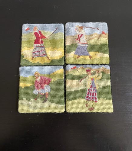 Needlepoint wool golf - wool,