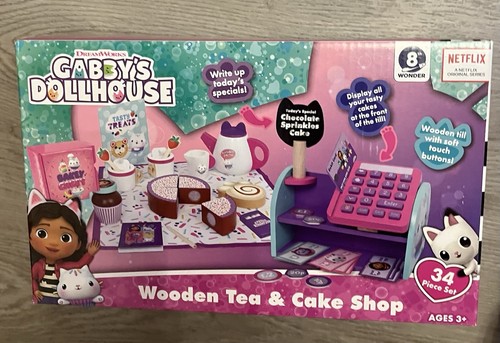 Gabby dollhouse wooden tea - gabby’s,