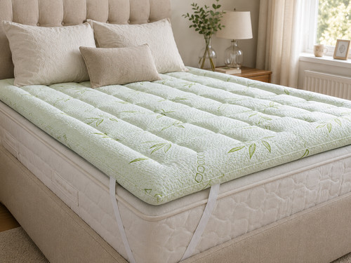 Bamboo mattress topper - topper, 10cm