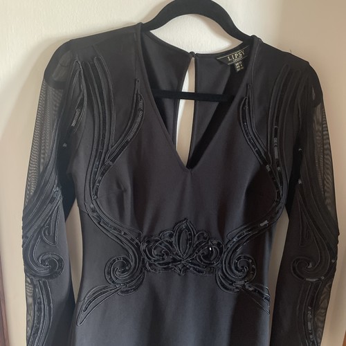 Lipsy black necked - lipsy, dress