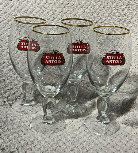 Stella artois gold rim pint - artois,