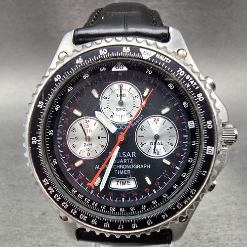 Seiko pulsar chronograph - seiko, watch