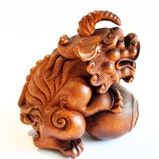 ST029- 2" Hand Carved Boxwood