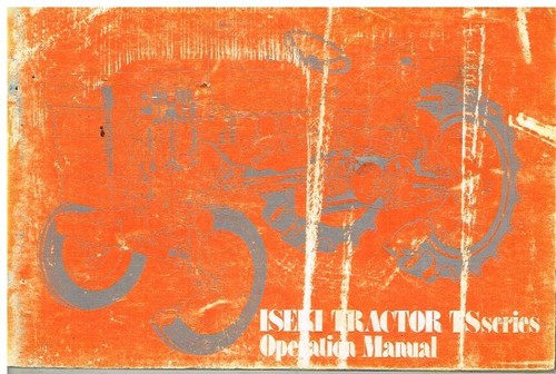 Iseki ts1610 ts1910 - ts1910, ts2210