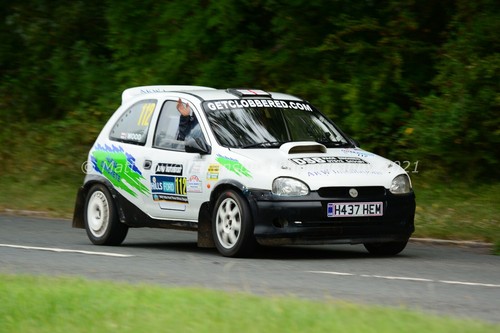 Rally car photo 12x8 - car,