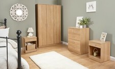 4 Piece set 3 Door Wardrobe 2x