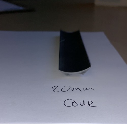 20mm flexible cove - cove, 2m