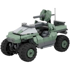 MOC Mega Halo Fleetcom Warthog Model Toy Building Blocks Set 349 PCS