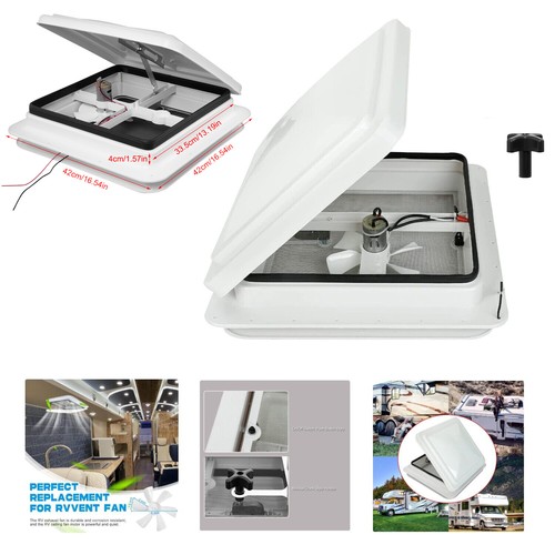 Roof vent fan kit inch - vent, 14