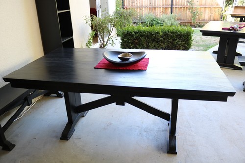 Beautiful charred black wooden - beautiful,
