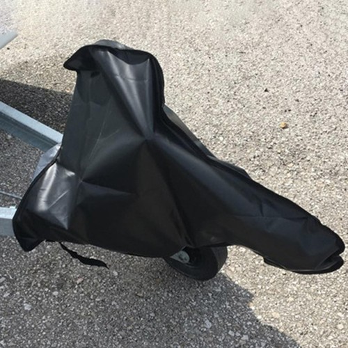 Caravan towing hitch - hitch, cover