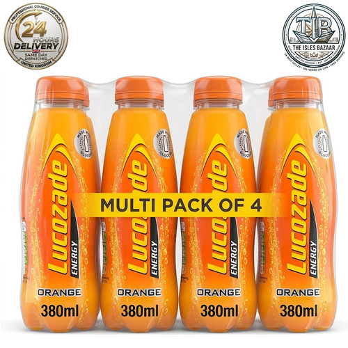 Lucozade energy orange 380ml - lucozade,