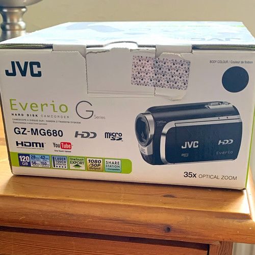 Jvc everio mg680bek hd - jvc, gz-mg680bek
