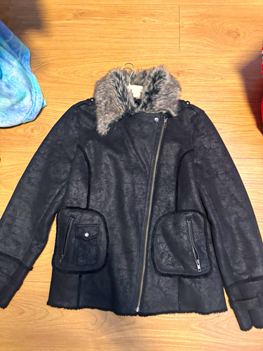 Next black faux shearling - next,