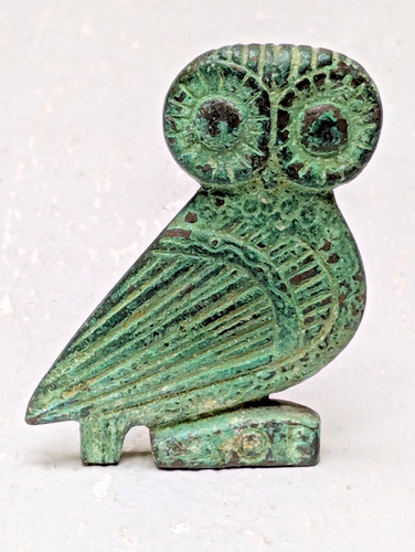 Vintage owl athens small - vintage,