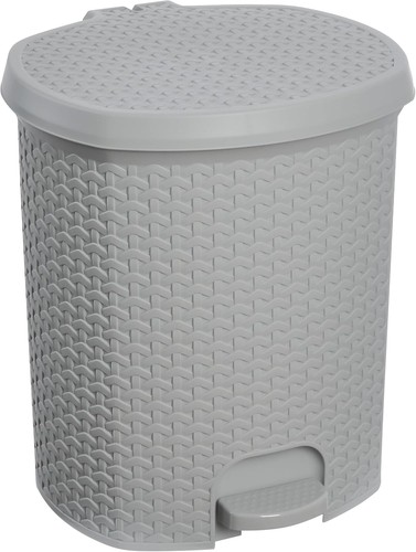 Grey rattan style plastic - style,