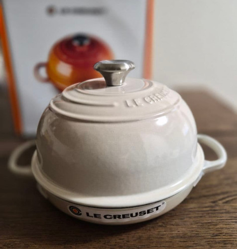 Creuset bread oven white - bread,