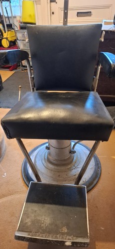 Early vintage barbers - , chair