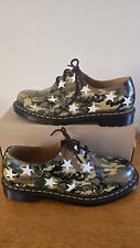 DR MARTENS 1461 CAMO SOPHNET. X END. LEATHER SHOES SIZE UK 10 WORN TWICE 