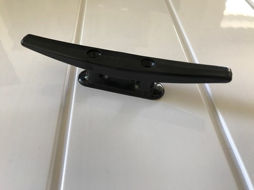 Black plastic cleat medium