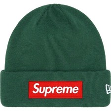 Supreme New Era Box Logo Beanie FW22 Dark Pine