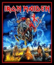 Iron Maiden  LARGE 10 x 8 inch