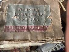 WINDOW REGULATOR SPARES. WILMOT BREEDEN