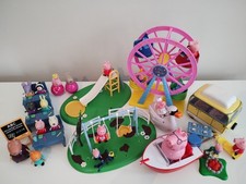 Peppa Pig Toy Bundle, Ferris Wheel, Camper Van, Madam Gazelle's School Set +More