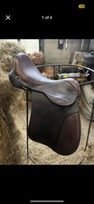 Ideal GP saddle Wide 17” Brown