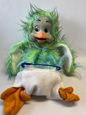 Vintage 16” Plush Orville The Duck Hand Puppet Tebro
