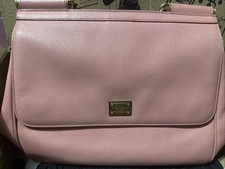 Dolce & Gabbana Pink Leather