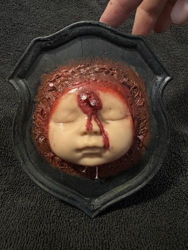 Ooak gothic horror decor doll - ooak,